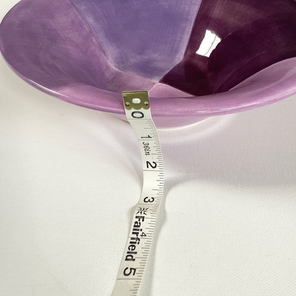 Purple Ceramic Bowl - Picture 14 of 14